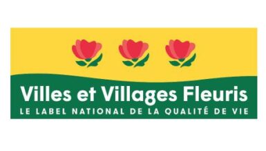 Visuel label Villes et villages fleuris